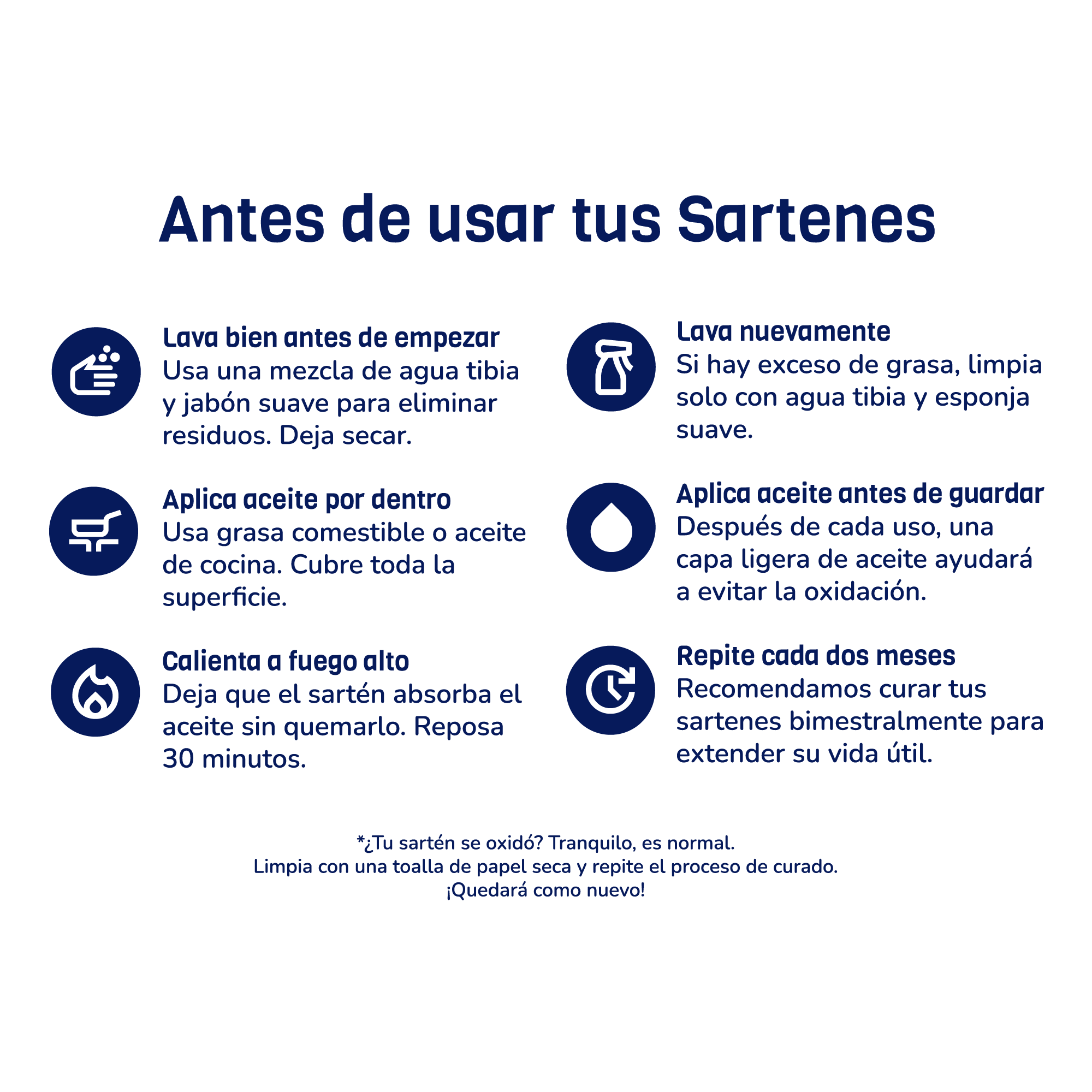 Foto 7 | Set 3 Sartenes Naesi Hierro Forjado Resistente