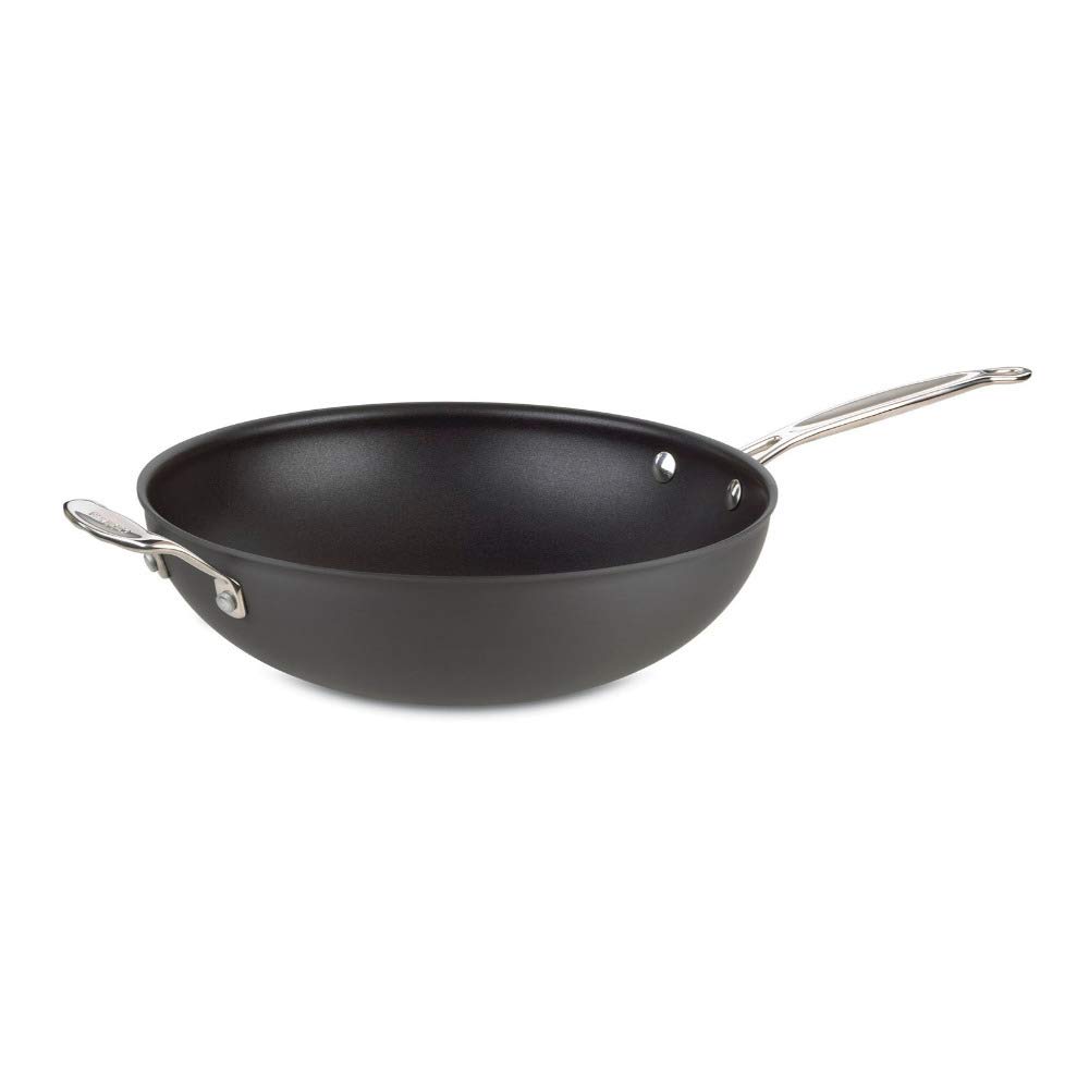 Sartén Para Saltear Cuisinart Chef's Classic, Antiadherente, 32 Cm, Color Negro - Venta Internacional.