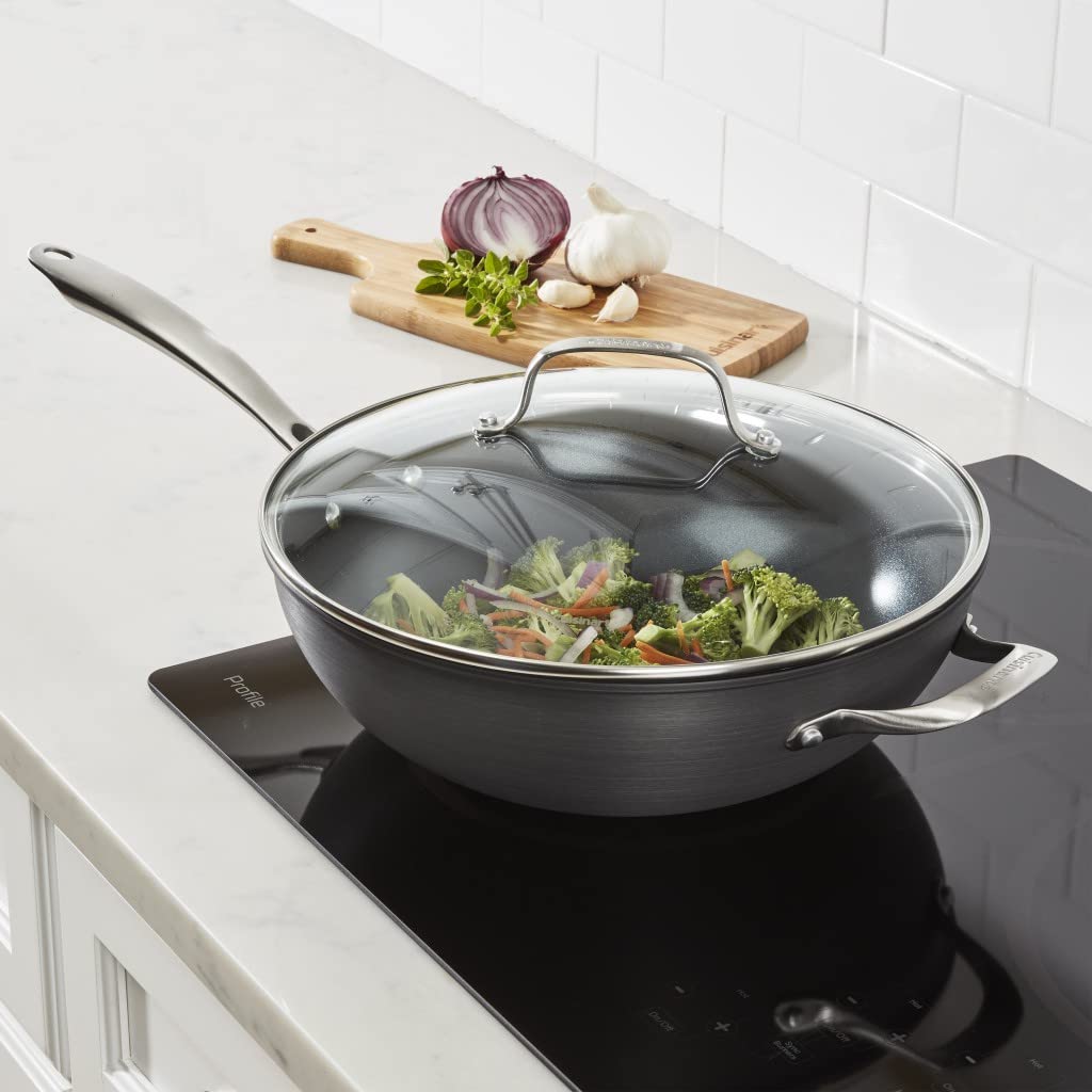 Foto 5 pulgar | Stir-Fry Wok Cuisinart GG26-30H Greengourmet de 30 cm con Cubierta de Cristal - Venta Internacional