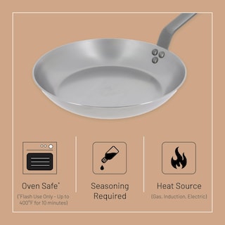 Foto 3 | Sartén De Buyer Mineral B De Acero Al Carbono De 20 Cm De Diámetro - Venta Internacional.