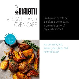 Foto 6 | Sartén Antiadherente Bialetti Impact de 28 cm - Venta Internacional