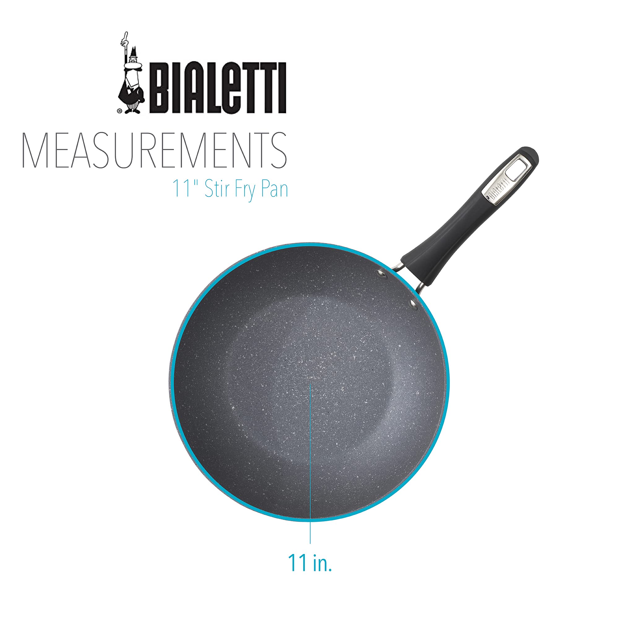 Foto 7 | Sartén Antiadherente Bialetti Impact de 28 cm - Venta Internacional