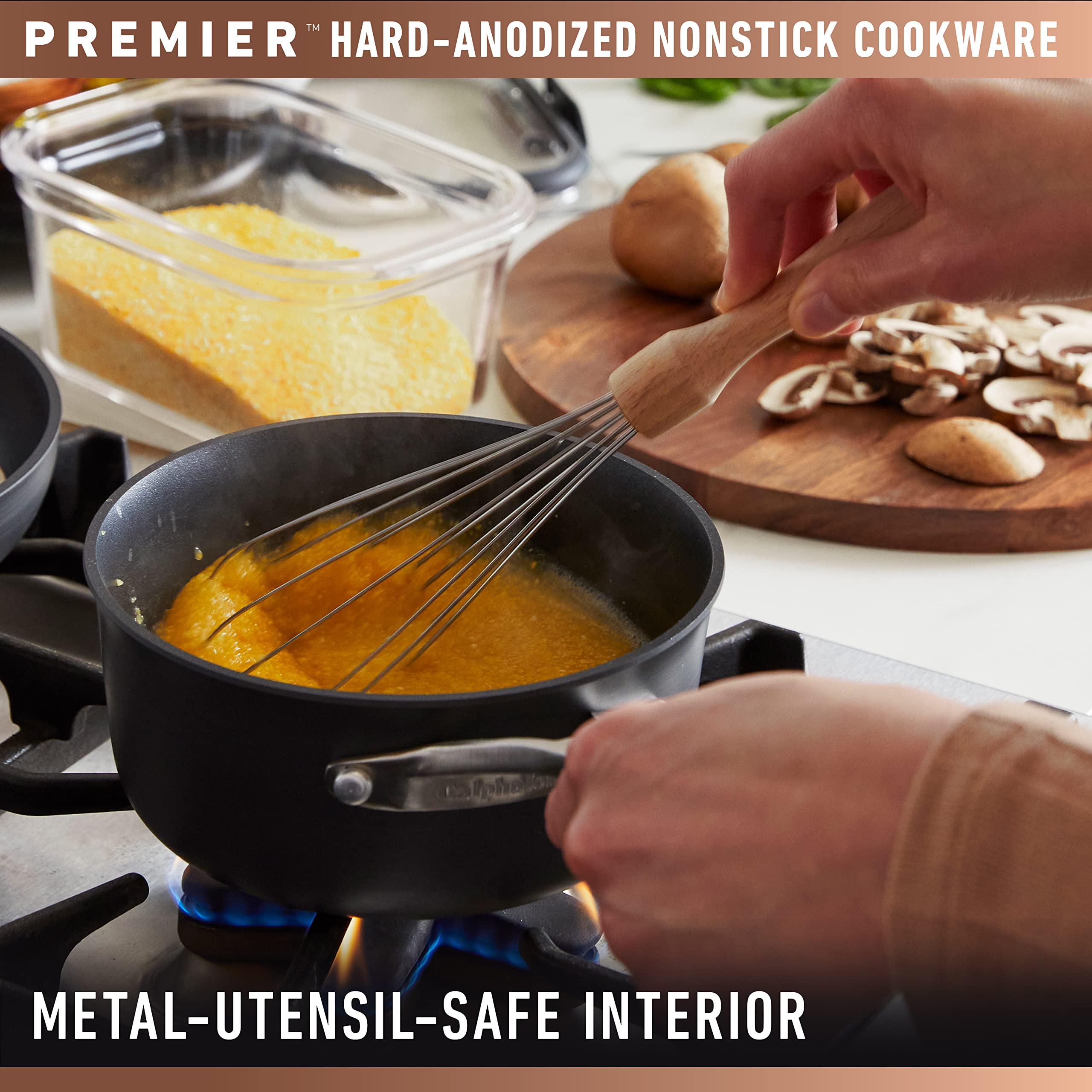 Foto 4 pulgar | Juego De Utensilios De Cocina Calphalon Premier, Antiadherentes Anodizados Duros, 11 Piezas - Venta Internacional.