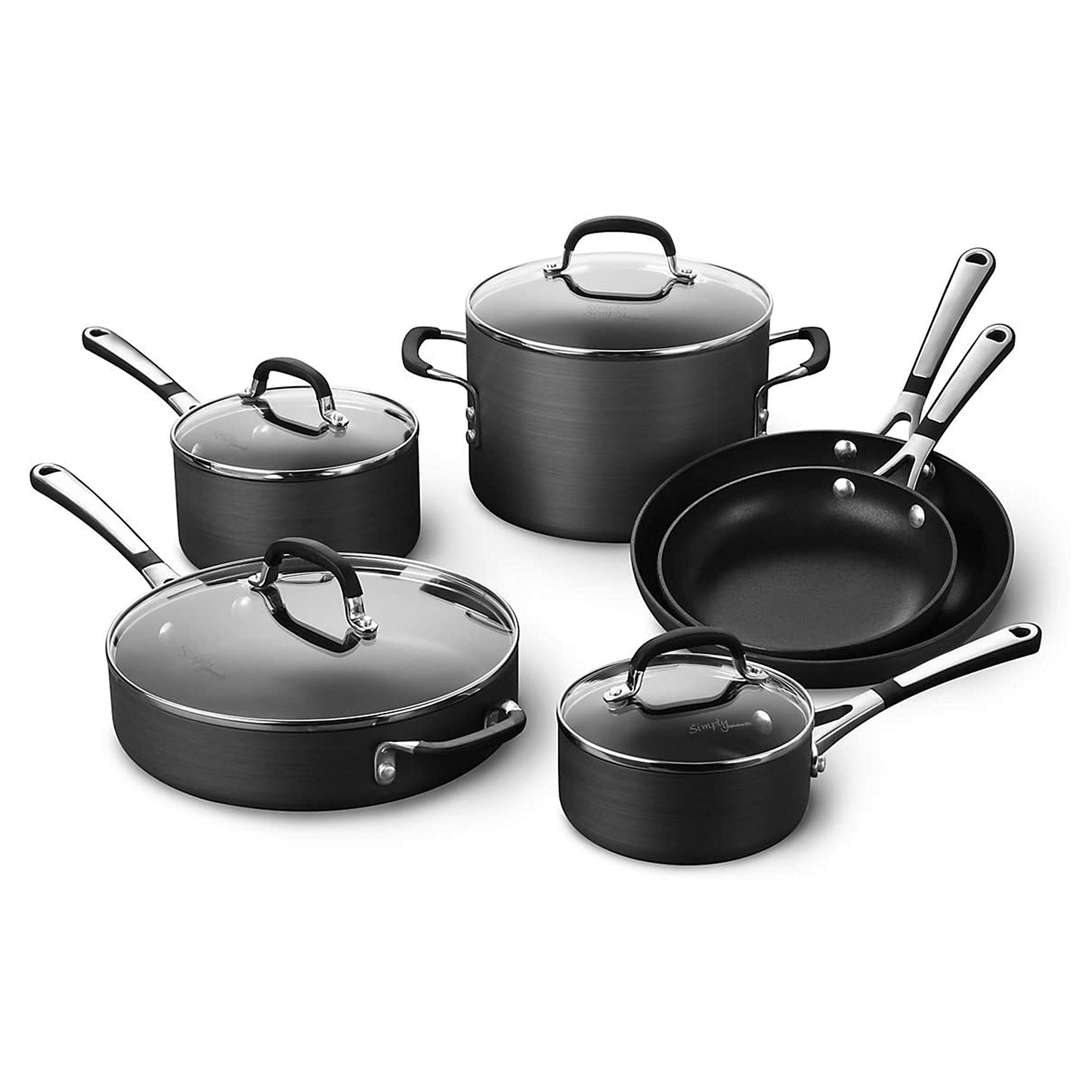 Foto 2 pulgar | Juego De Utensilios De Cocina Calphalon, Antiadherentes, 10 Piezas, Anodizados - Venta Internacional.