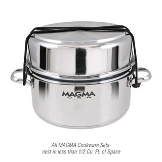 Foto 4 | Sartén Para Saltear/tortillas Magma Products Gourmet De Acero Inoxidable - Venta Internacional.