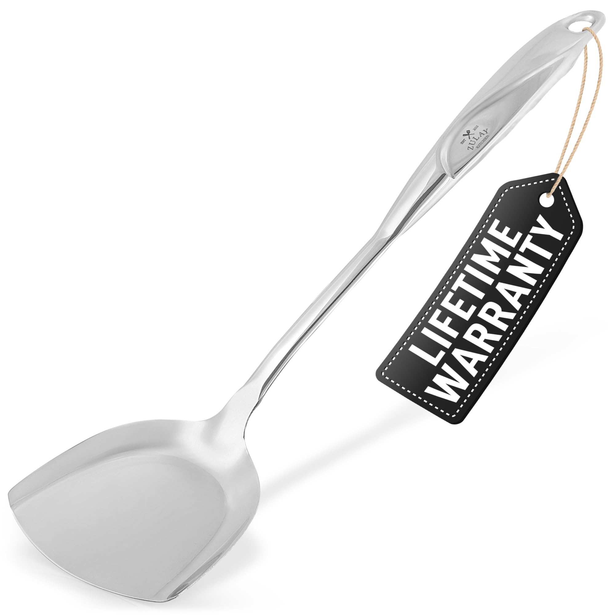 Espátula Para Wok Zulay Kitchen, Acero Inoxidable, Metal, 37,6 Cm De Largo - Venta Internacional.