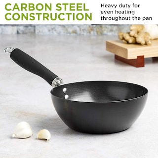 Foto 3 | Wok Ecolution De Acero Al Carbono Antiadherente De 8 Pulgadas Con Mango Suave Al Tacto - Venta Internacional.