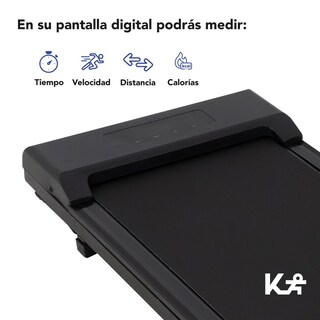 Foto 3 | Caminadora Electrica Portatil 110v Color Gris Cardio Fitness