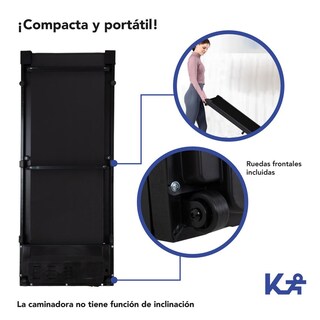 Foto 6 | Caminadora Electrica Portatil 110v Color Gris Cardio Fitness