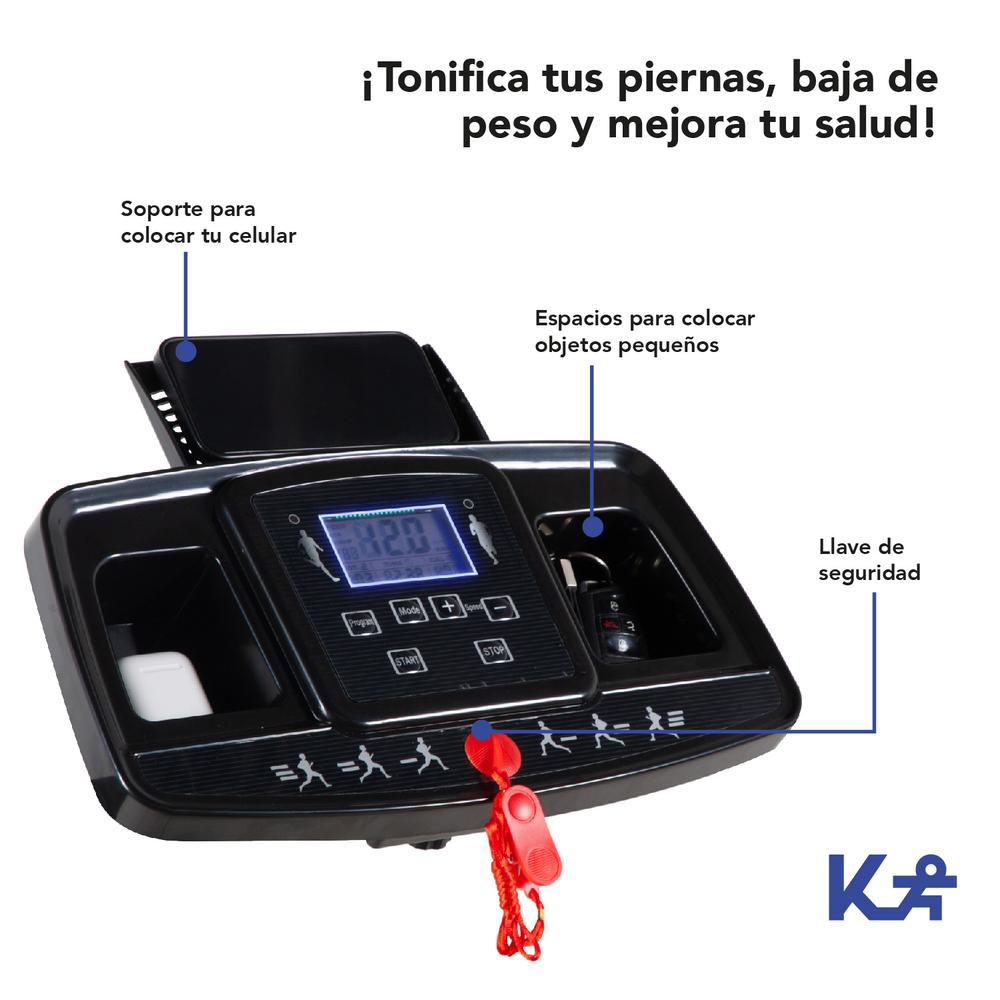 Foto 7 pulgar | Caminadora Eléctrica KingSport KINGCEB3 color Negro