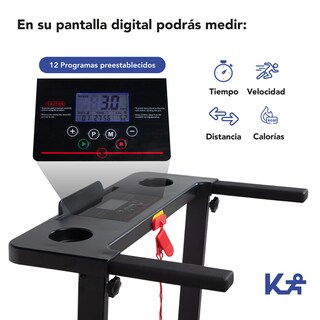 Foto 3 | Caminadora Eléctrica Kingsports Plegable color Negro