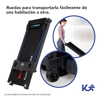Foto 7 | Caminadora Eléctrica Kingsports Plegable color Negro