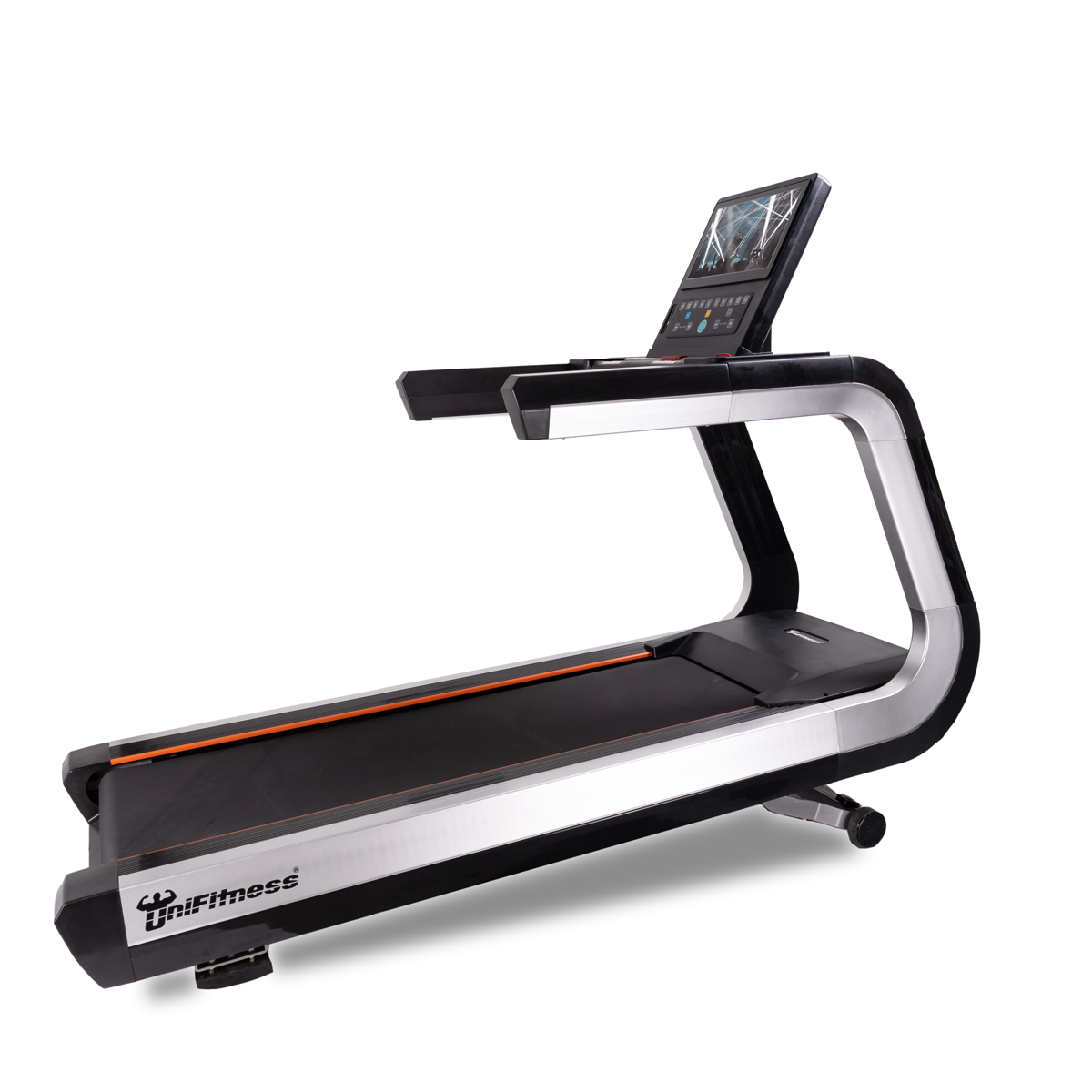 Caminadora Unifitness UFTL9100 Negra 3hp Uso Rudo