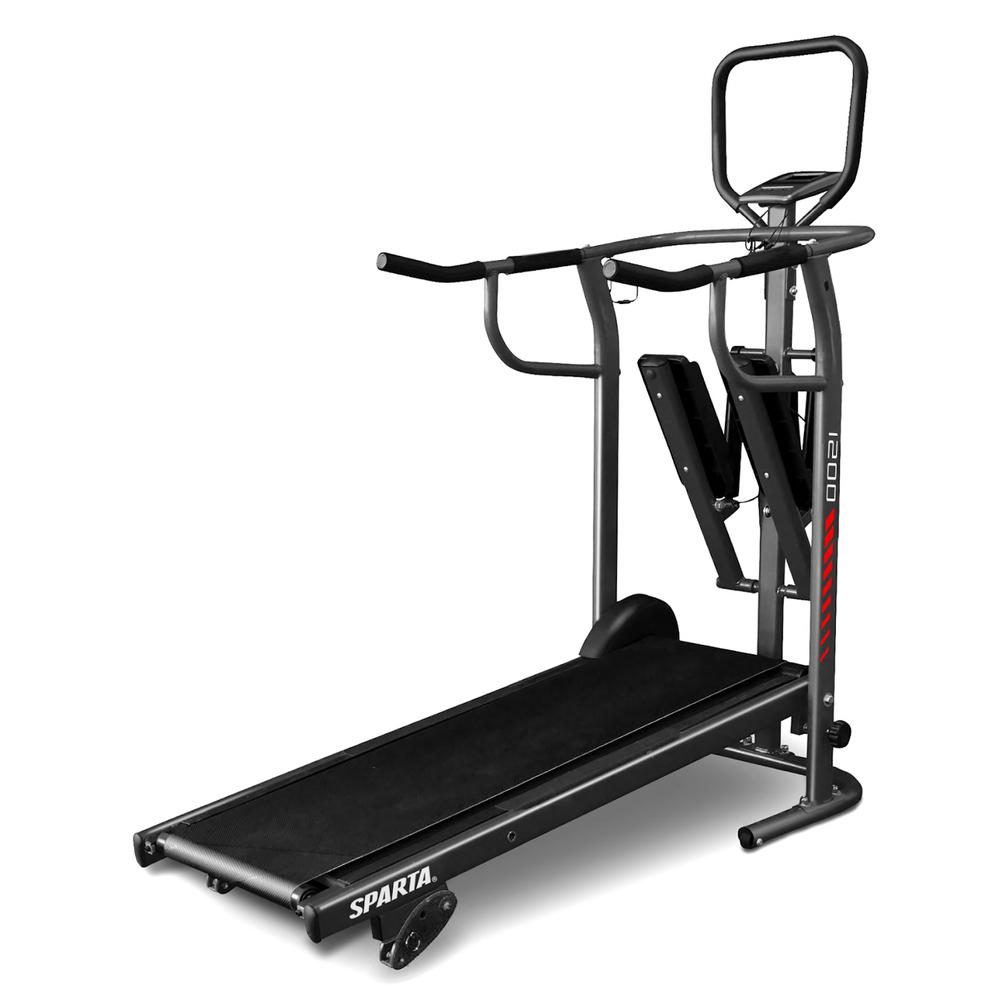 Caminadora Manual Multifuncional Con Escalador Sparta Fitness $8,599