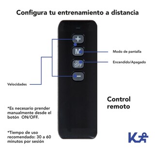 Foto 4 | Caminadora Electrica Plegable 1.3 Hp Banda Correr Kingsports