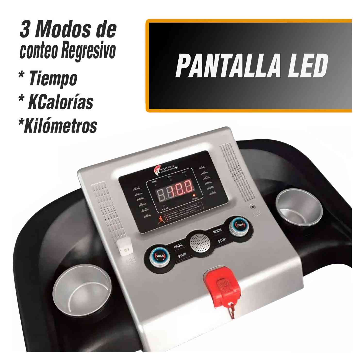 Foto 5 pulgar | Caminadora Eléctrica Centurfit Walk Hp 1.5 Gym