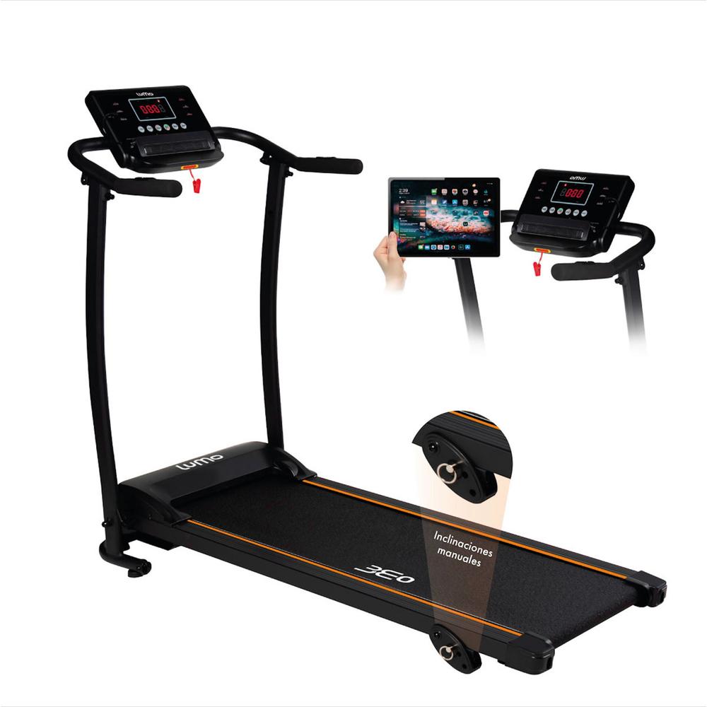Caminadora Electrica Lumo 3 Niveles 1.8hp Bluetooth