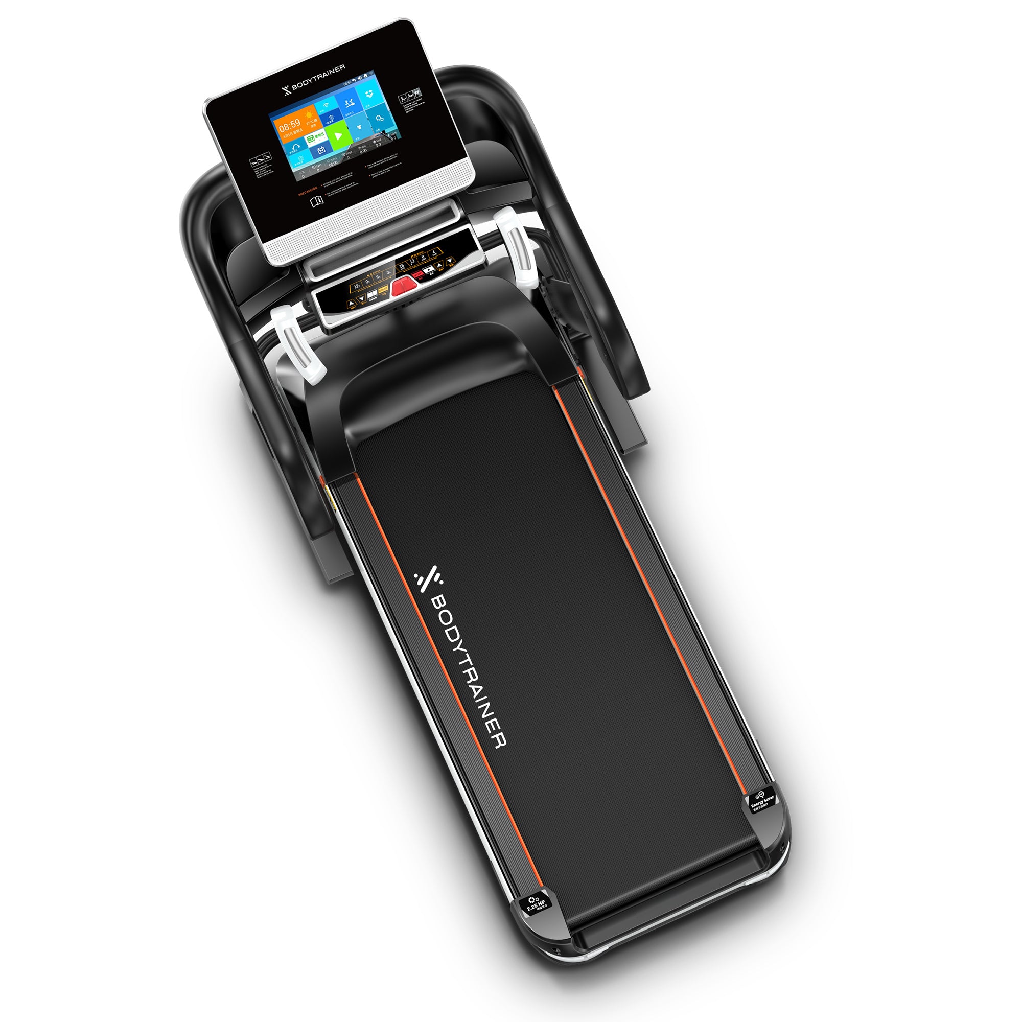 Foto 3 pulgar | Caminadora Eléctrica Plegable Bodytraine YP-GTS7 con Pantalla Táctil Wifi y Bluetooth