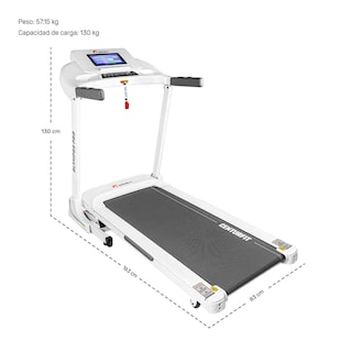 Foto 7 | Caminadora Eléctrica Plegable Centurfit 2.5hp Conexión Wifi Bluetooth