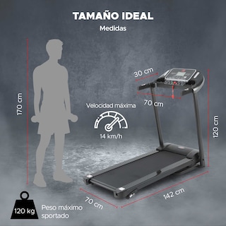 Foto 3 | Caminadora Eléctrica Plegable X-rush con Pantalla Digita