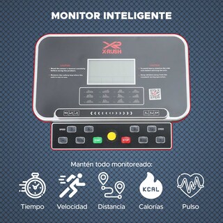 Foto 5 | Caminadora Eléctrica Plegable X-rush con Pantalla Digita