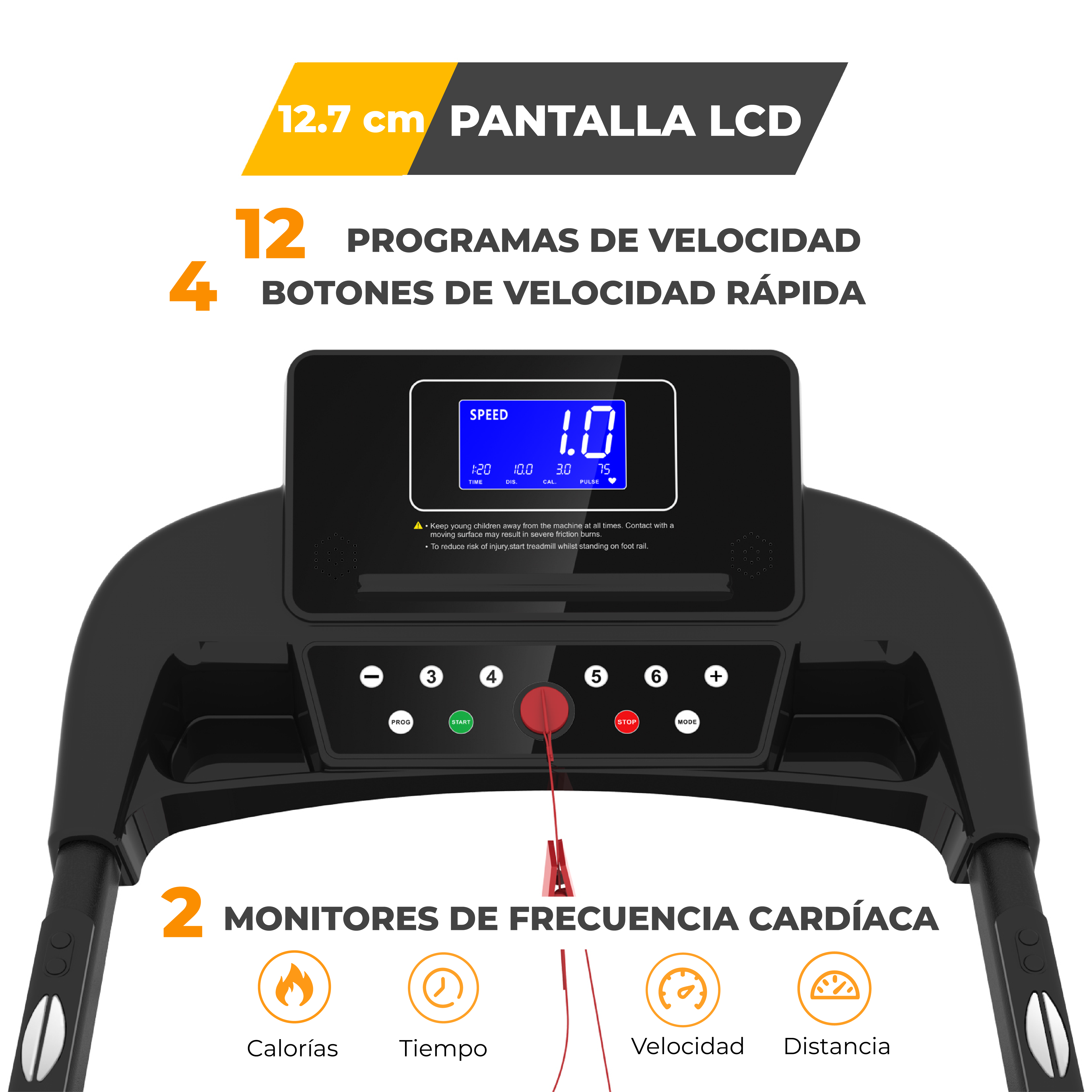 Foto 3 pulgar | Caminadora Eléctrica Tio Pro Max Plegable Profesional