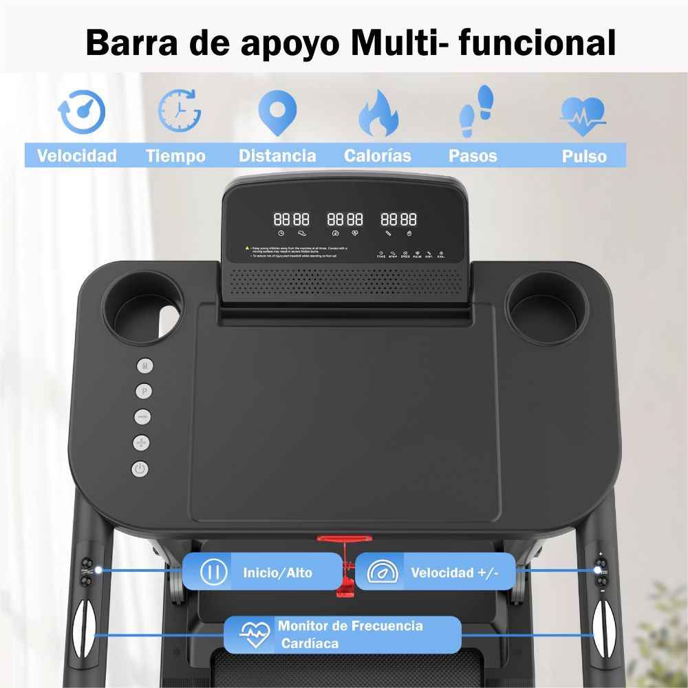 Foto 4 pulgar | Caminadora Eléctrica Tio Keep Going Plegable Profesional