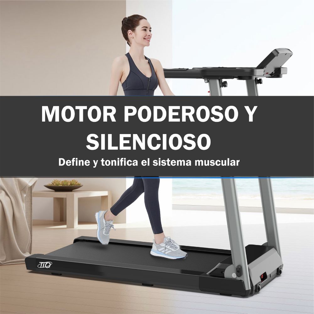 Foto 8 pulgar | Caminadora Eléctrica Tio Keep Going Plegable Profesional