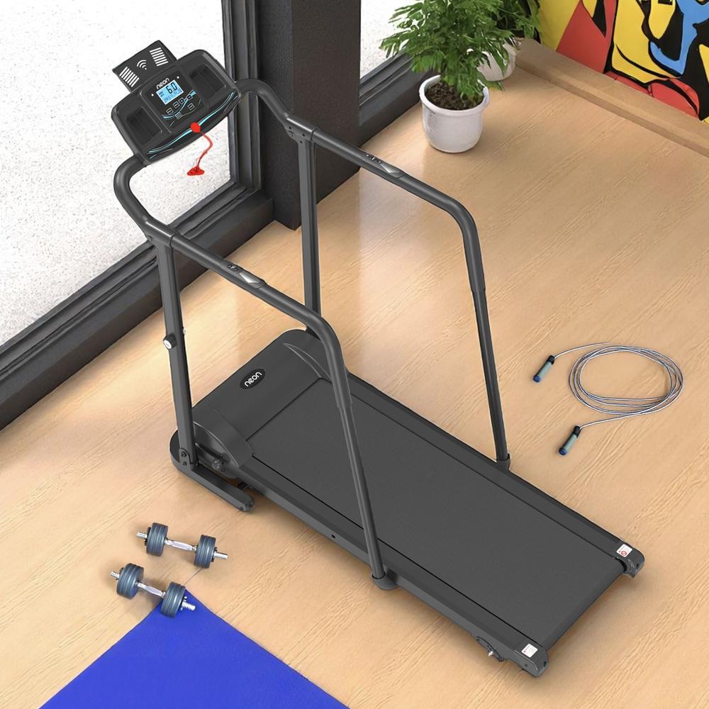 Foto 6 pulgar | Caminadora Eléctrica Plegable Con Baranda De Seguridad