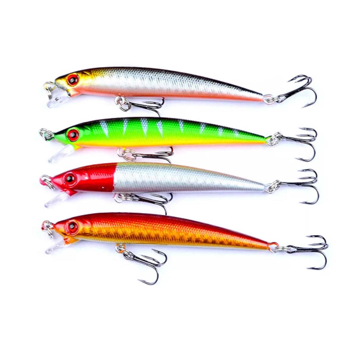 Carnaza de Peces de Plástico ABC Xtream Boom Mxfrr-004 Multicolor 4 PZAS