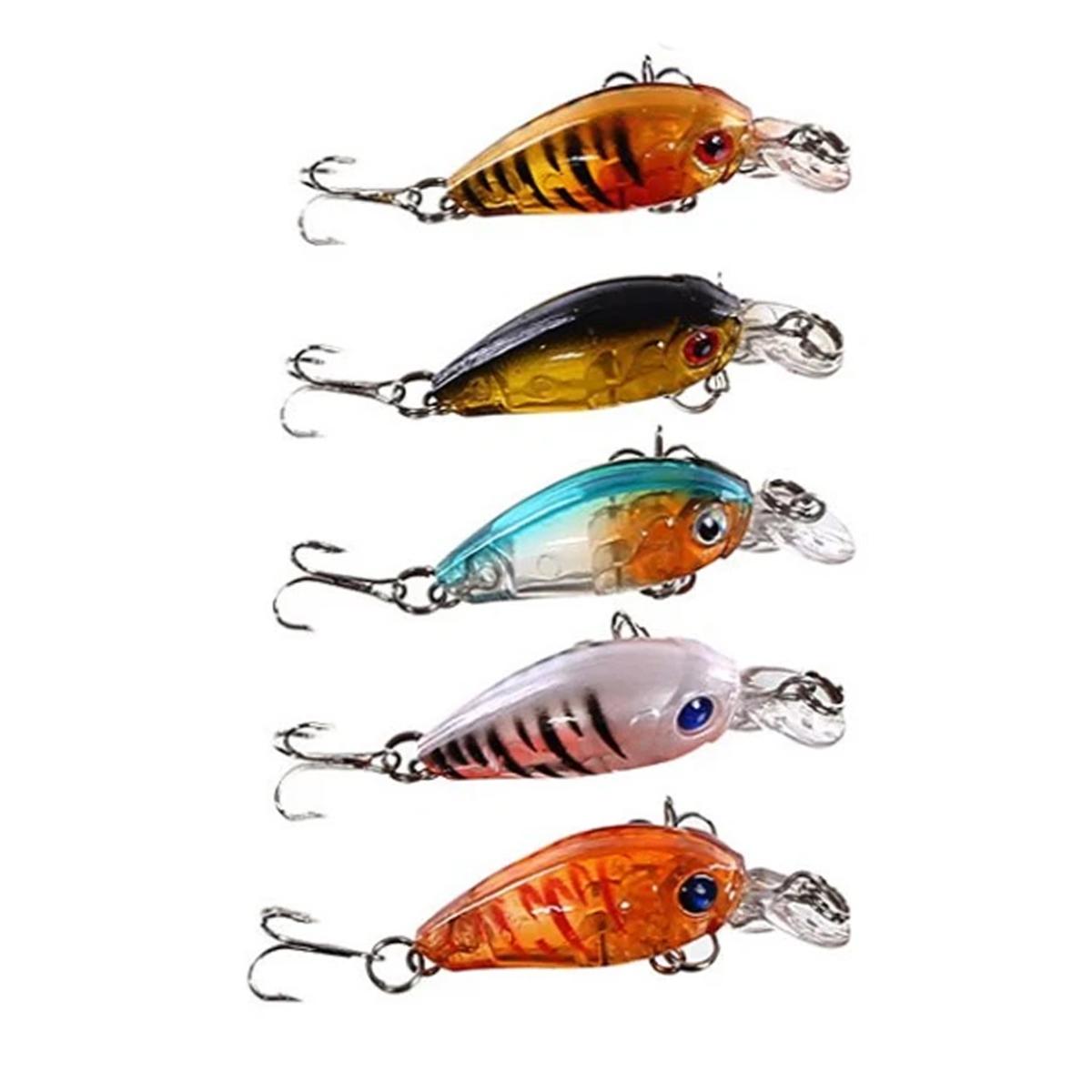 Señuelo de Pesca Plástico ABC Xtream Boom MXFSL-005 Multicolor 5 PZAS