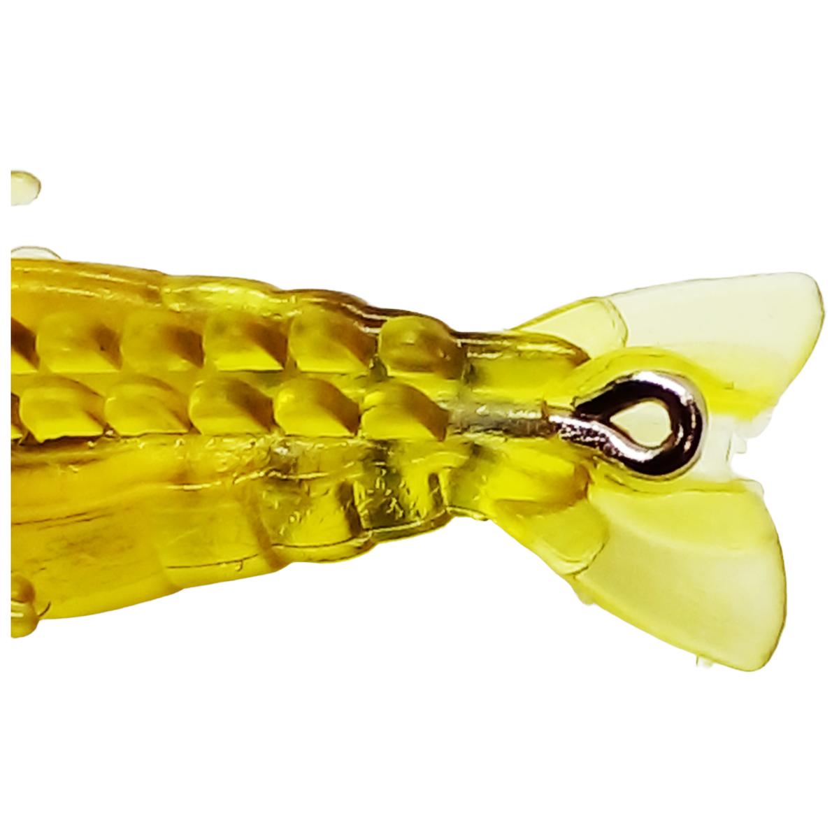 Foto 4 pulgar | Señuelo de Silicón para Peces Xtream Boom Mxlbh-005 50pzs color Amarillo