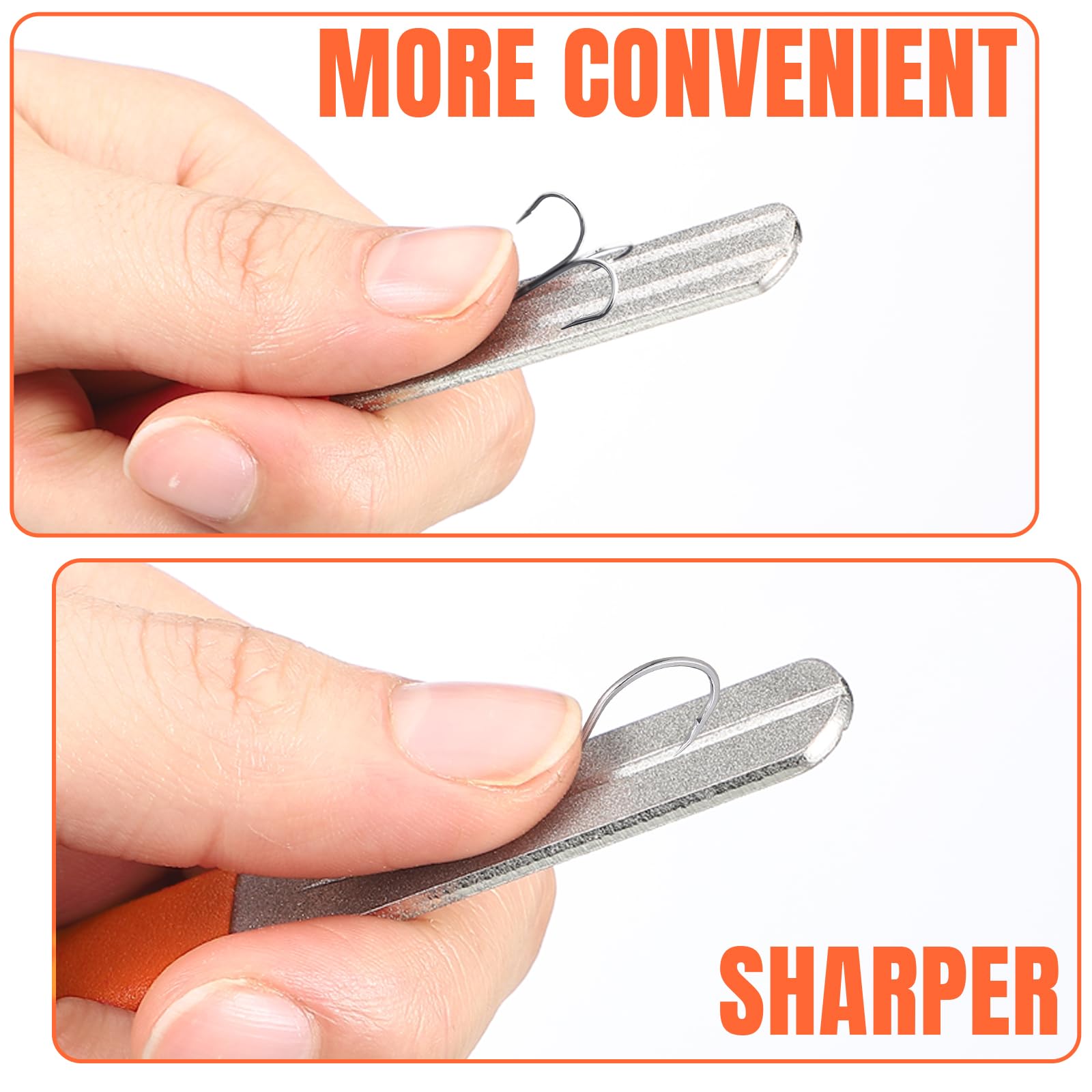 Foto 6 pulgar | Afilador de Anzuelos Skylety Hook File Fishing Diamond con Mango - Venta Internacional