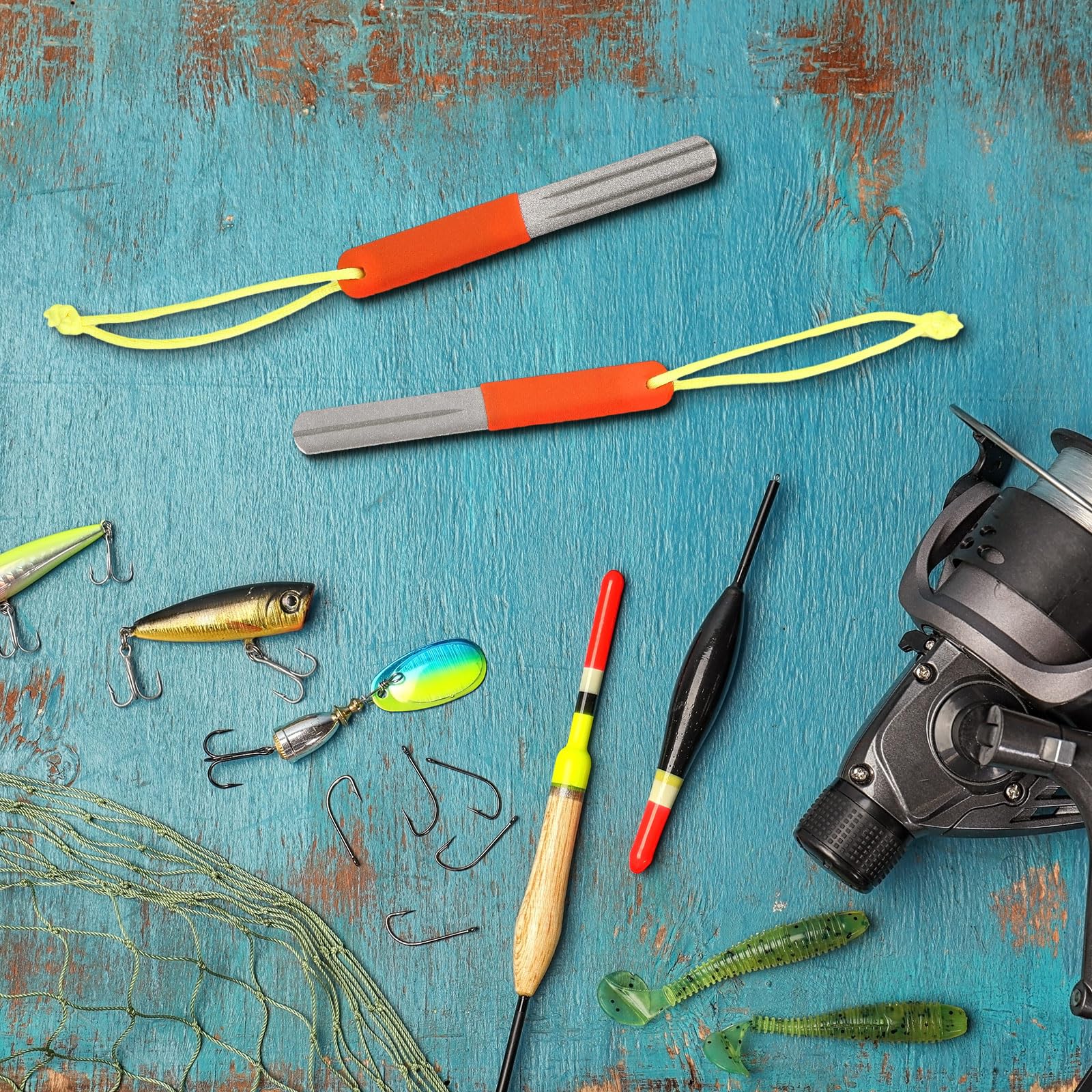 Foto 7 pulgar | Afilador de Anzuelos Skylety Hook File Fishing Diamond con Mango - Venta Internacional