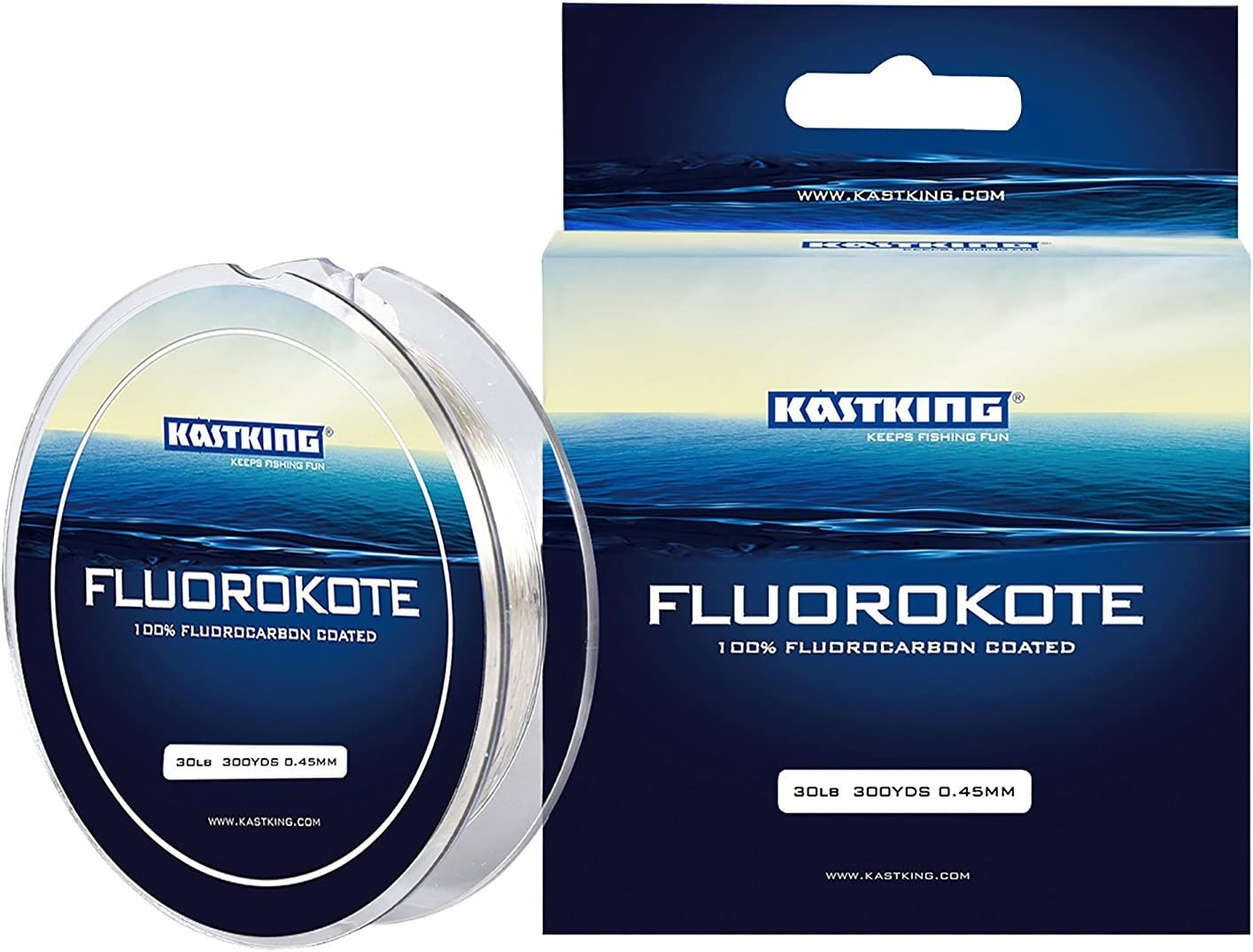 Foto 2 pulgar | Línea De Pesca Huoguo Fluorokote Con Revestimiento De Fluorocarbono 100% Puro - Venta Internacional.