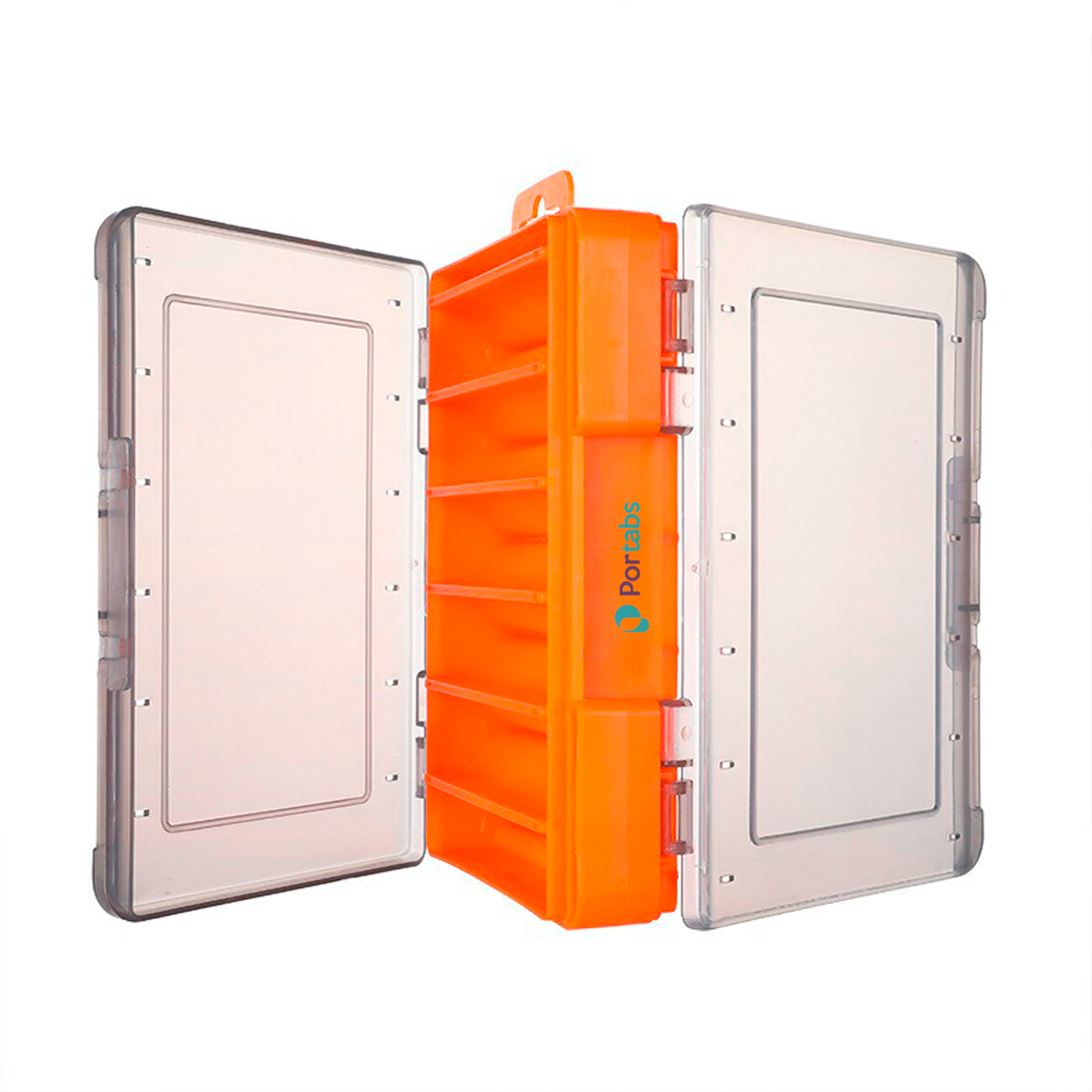 Foto 2 | Caja De Almacenamiento Para Señuelos Y Accesorios De Pesca Color Rojo