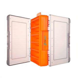 Foto 2 | Caja De Almacenamiento Para Señuelos Y Accesorios De Pesca Color Rojo