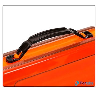 Foto 3 | Caja De Almacenamiento Para Señuelos Y Accesorios De Pesca Color Rojo