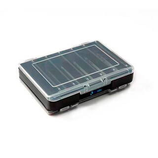 Foto 1 | Caja De Almacenamiento Para Señuelos Y Accesorios De Pesca Color Negro
