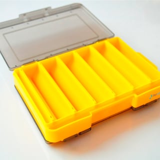 Foto 2 | Caja De Almacenamiento Para Señuelos Y Accesorios De Pesca Color Amarillo