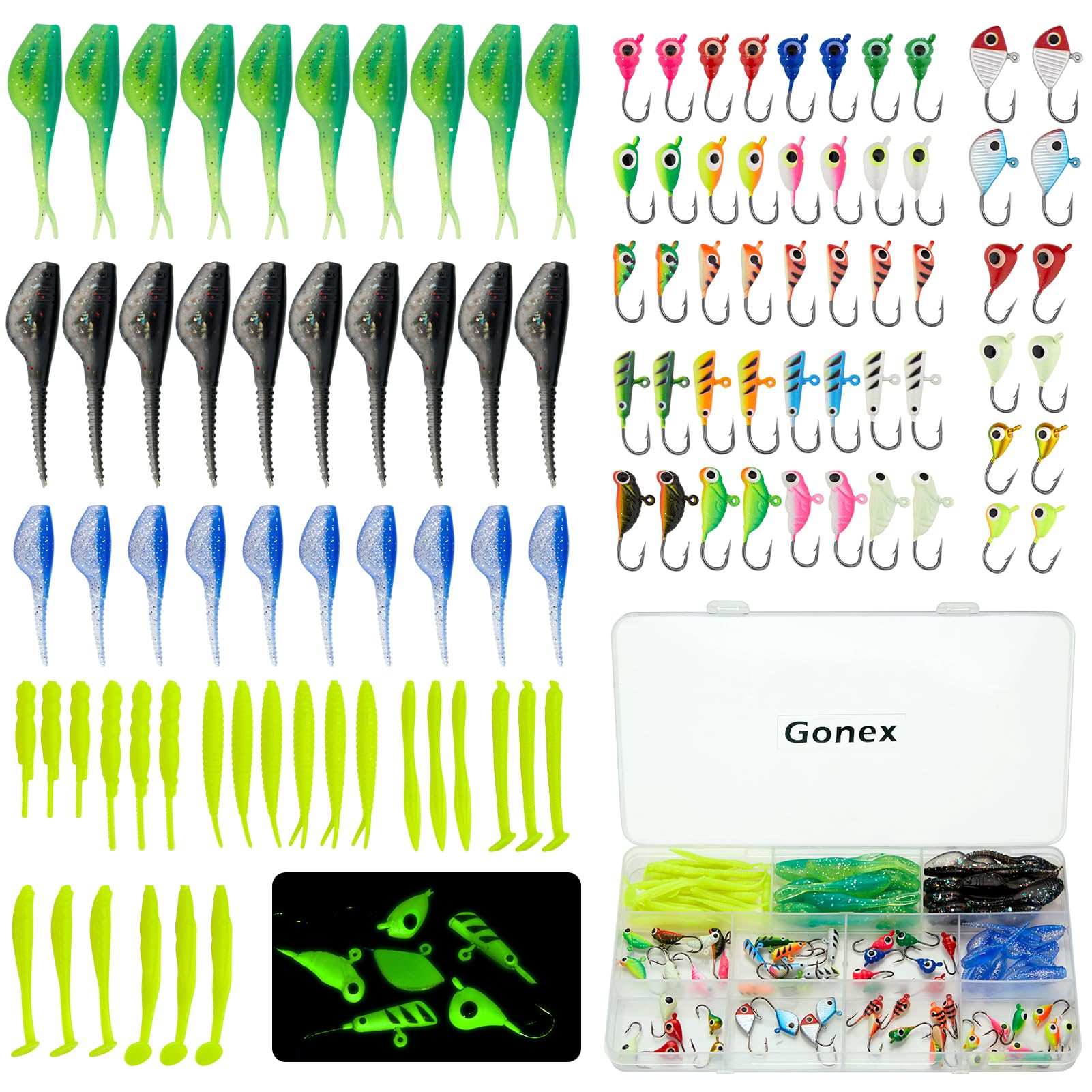 Kit De Plantillas De Pesca En Hielo Gonex Para Lucioperca, Perca, Panfish - Venta Internacional. $640