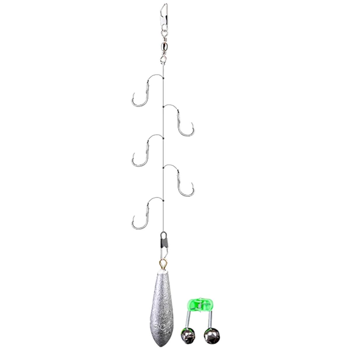 Múltiple Gancho Pesca Río Xtream Boom  Mxfhb-001 1 pieza color Gris