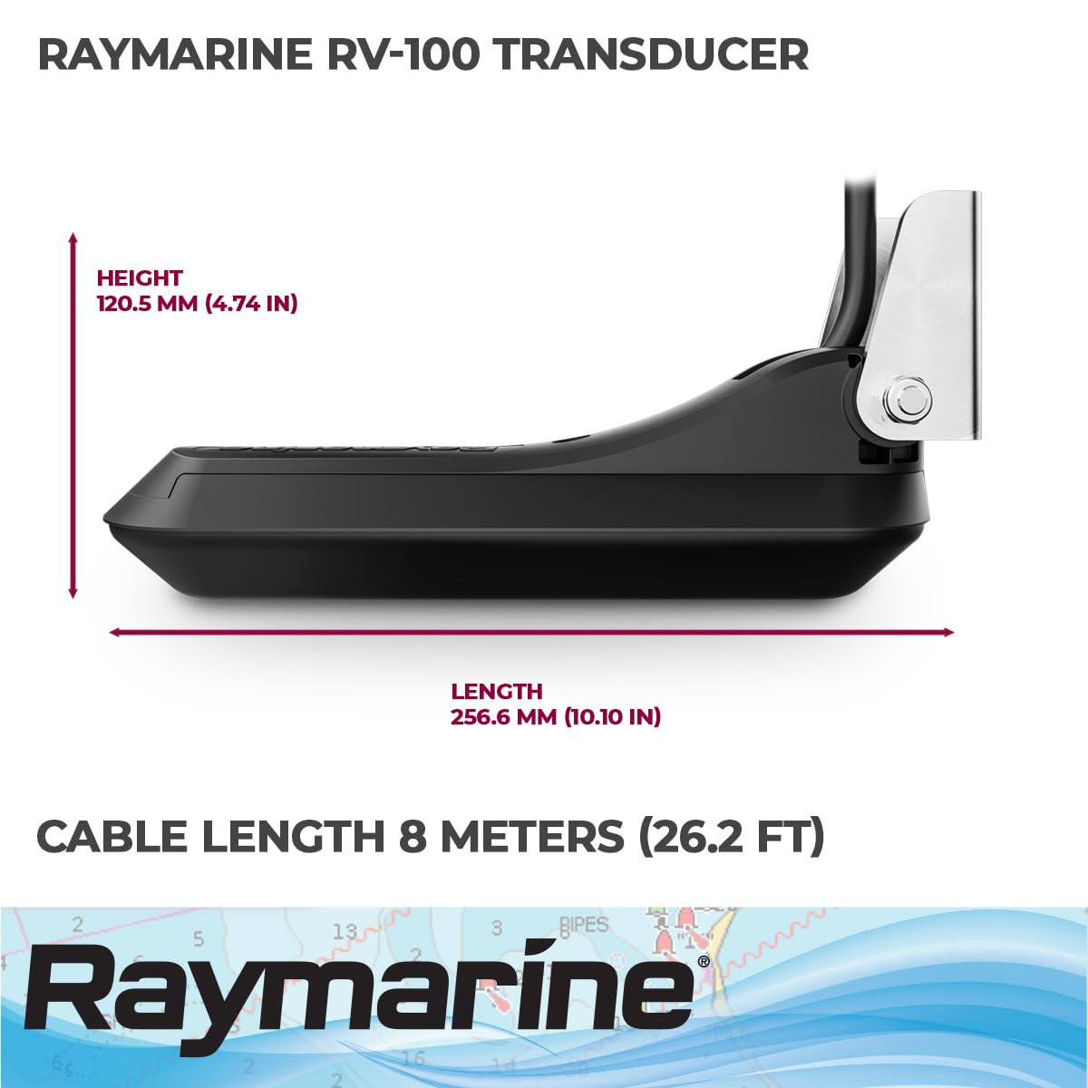 Foto 3 pulgar | Transductor Raymarine Axiom Rv-100 Realvision 3d - Venta Internacional