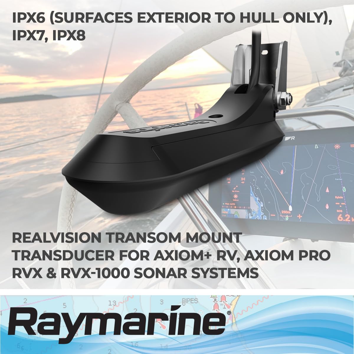 Foto 4 pulgar | Transductor Raymarine Axiom Rv-100 Realvision 3d - Venta Internacional