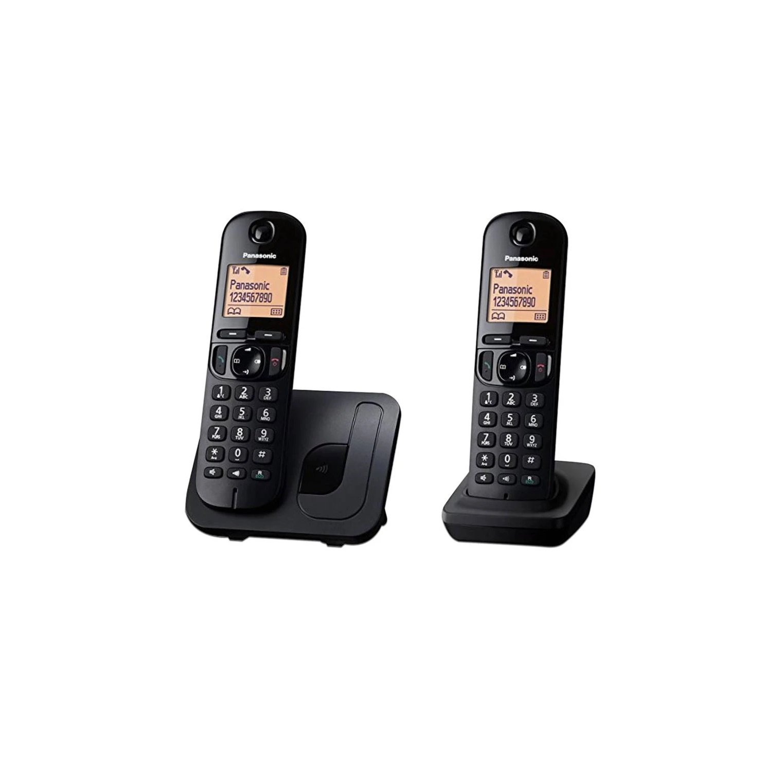 Teléfono Inalámbrico Panasonic  Kx-tgc212meb color Negro Panasonic -alb