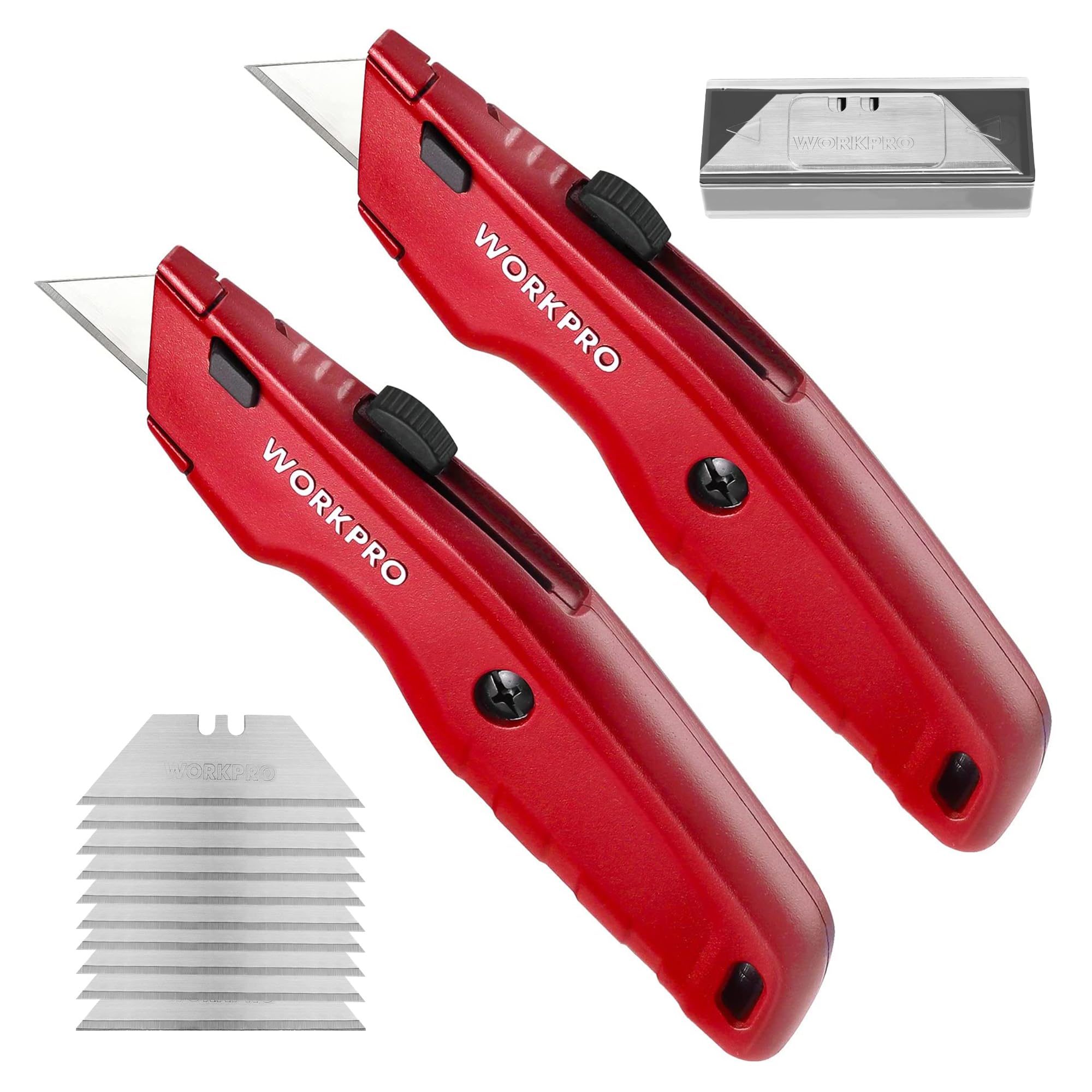 Foto 1 | Navaja Multiusos Workpro Premium Retráctil Con 10 Hojas - Venta Internacional.