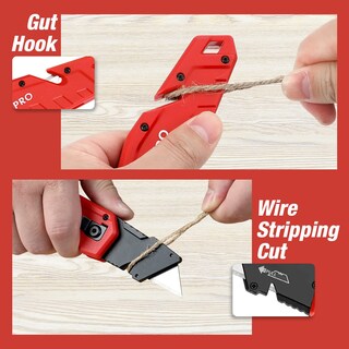 Foto 3 | Cuchillo Utilitario Plegable Workpro Quick Change Con 10 Cuchillas - Venta Internacional.
