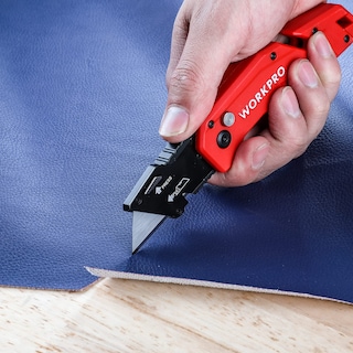 Foto 6 | Cuchillo Utilitario Plegable Workpro Quick Change Con 10 Cuchillas - Venta Internacional.