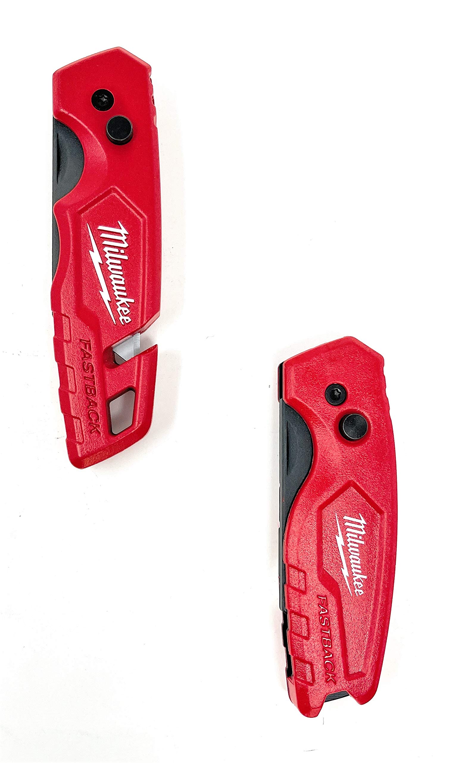 Foto 3 pulgar | Juego De Navajas Multiusos Milwaukee Fastback Flip De 2 Piezas Con 50 Cuchillas - Venta Internacional.