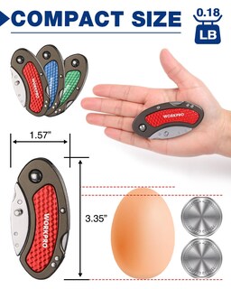 Foto 2 | Juego De Cuchillos Utilitarios Plegables Workpro Quick Change Blade, Paquete De 3 - Venta Internacional.